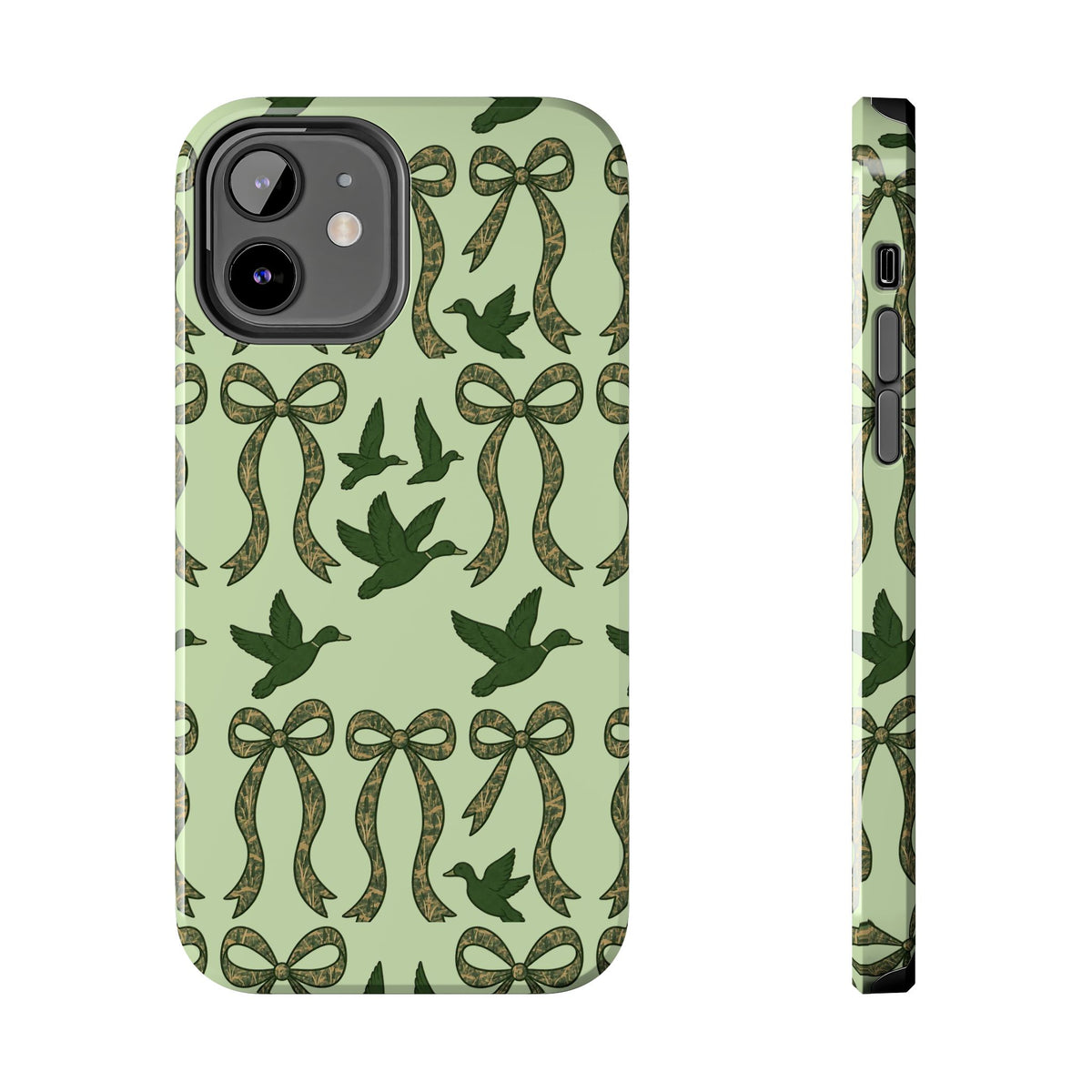 Duck "Cam-bow" - Tough Phone Case (Green)