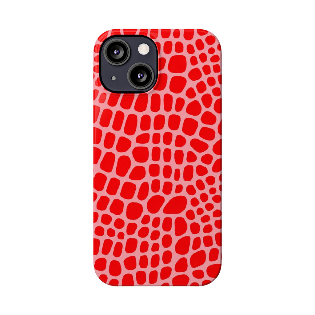 Red Gator — Slim iphone Case