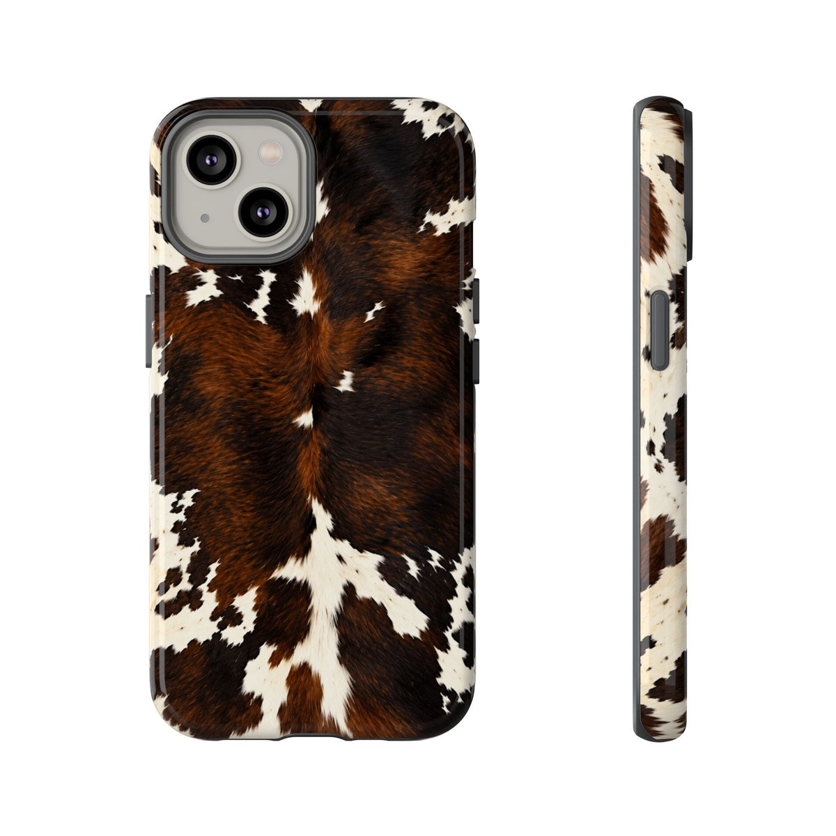 The Brown Hereford - Cow Print Tough iphone Case