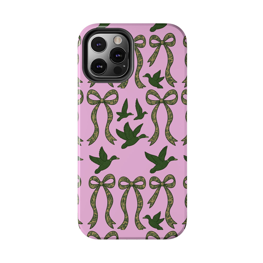 Duck "Cam-bow"— Tough Phone Case (Pink)
