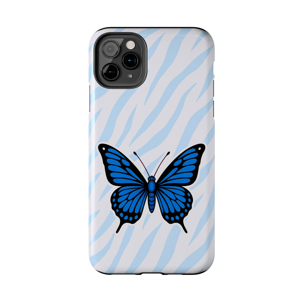 Blue Butterfly — Tough Phone Case