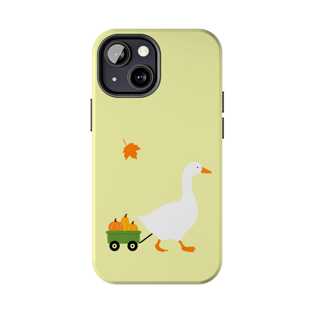 Pumpkin Pick'n —  Tough Phone Case (Yellow)
