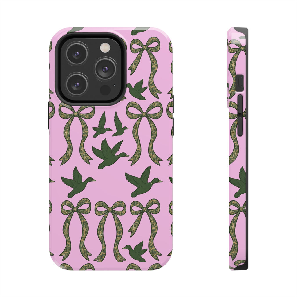 Duck "Cam-bow"— Tough Phone Case (Pink)