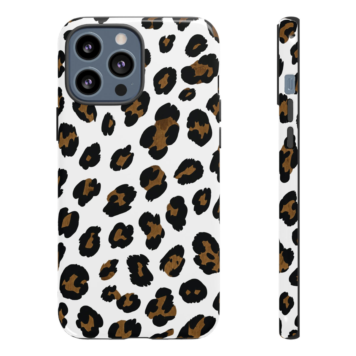 White Classic Leopard — Tough iphone case