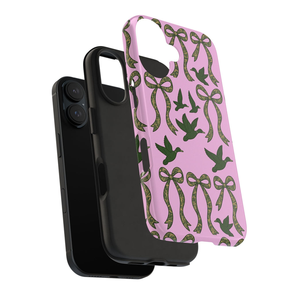 Duck "Cam-bow"— Tough Phone Case (Pink)