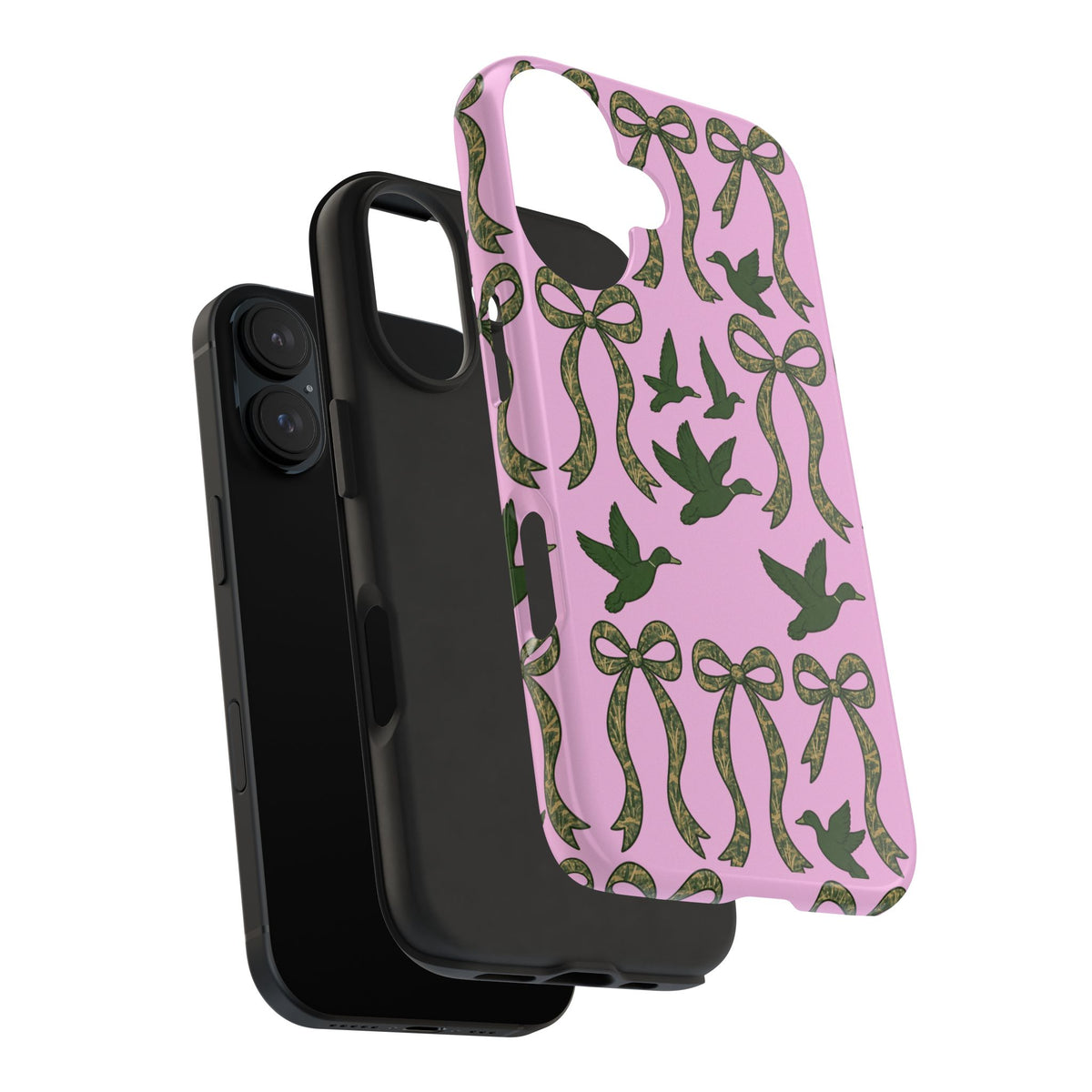 Duck "Cam-bow"— Tough Phone Case (Pink)
