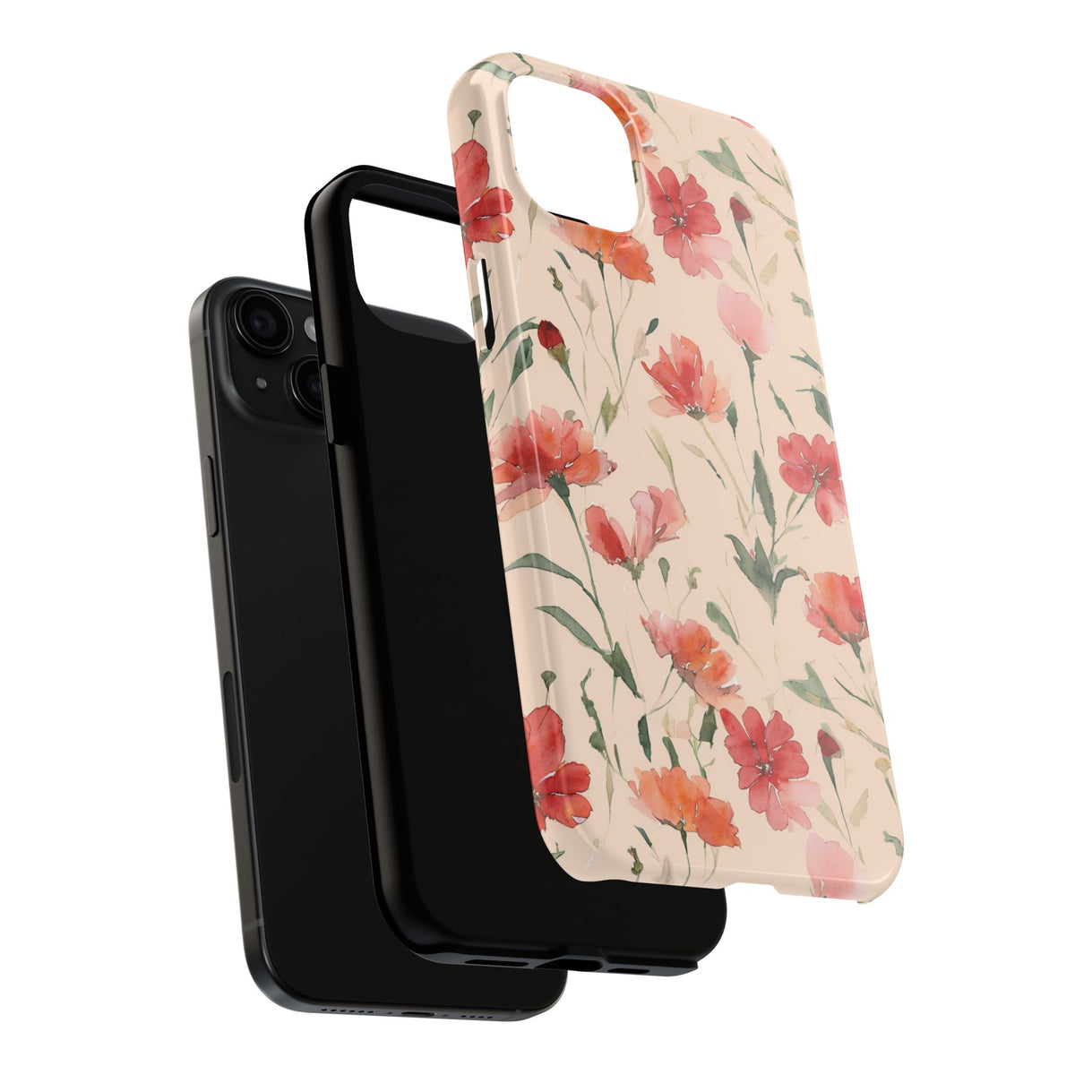 Floral Watercolor — Tough Phone Case