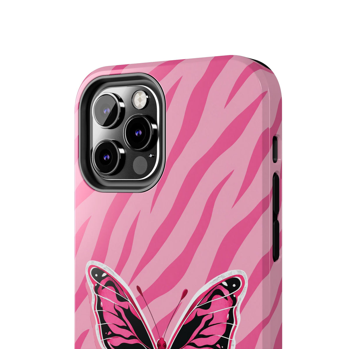 Pink Butterfly - Tough Phone Case