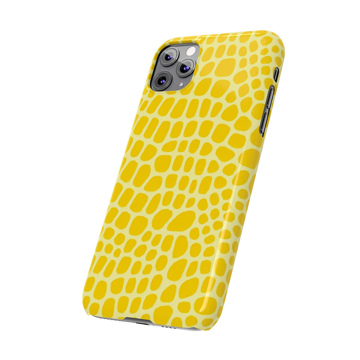 Yellow Gator — Slim iphone Case