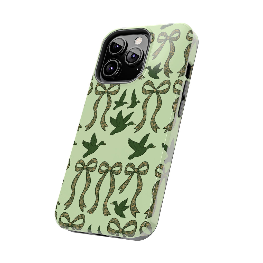 Duck "Cam-bow" - Tough Phone Case (Green)