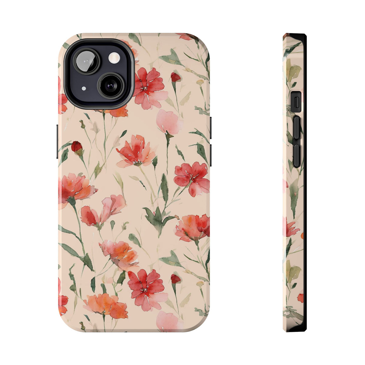 Floral Watercolor — Tough Phone Case