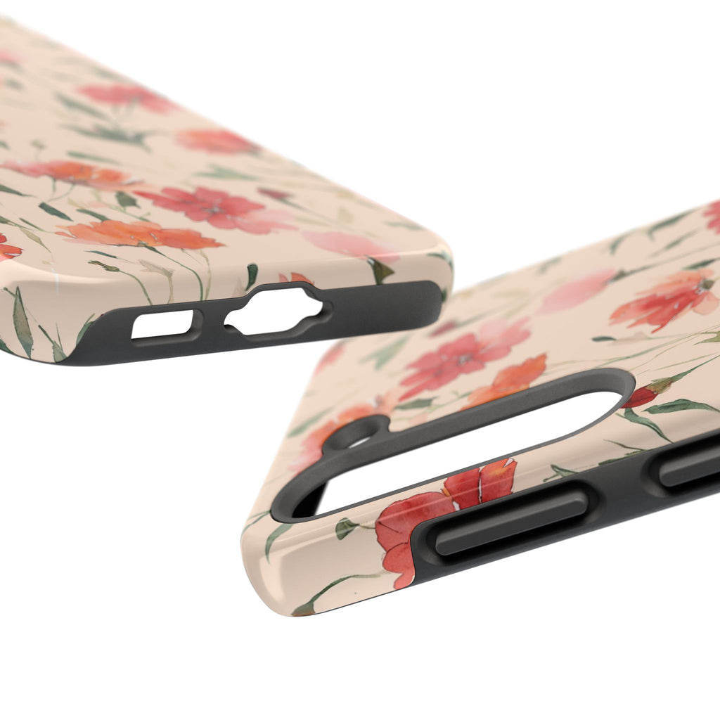 Floral Watercolor — Tough Phone Case