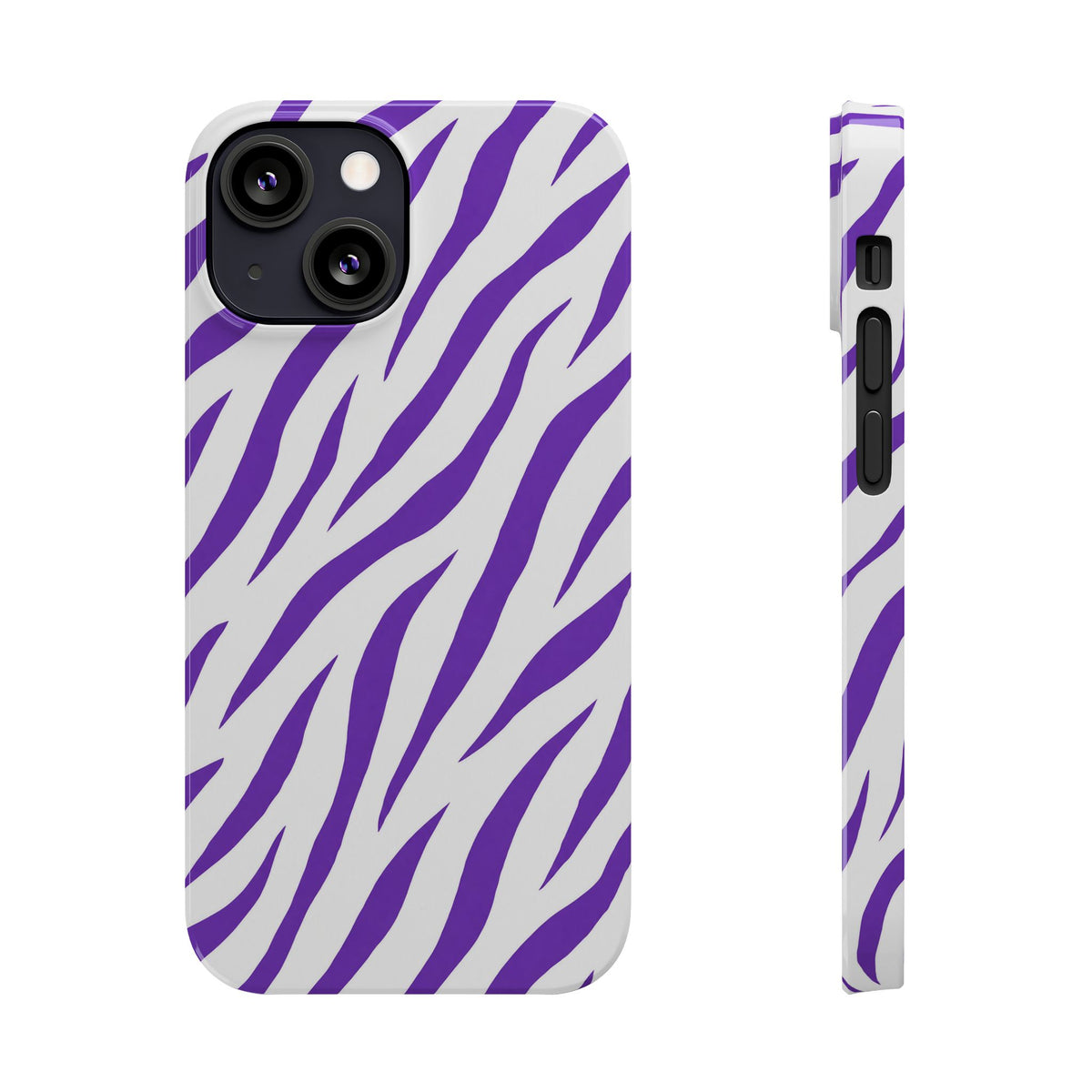 Purple Zebra  — Slim iphone Case