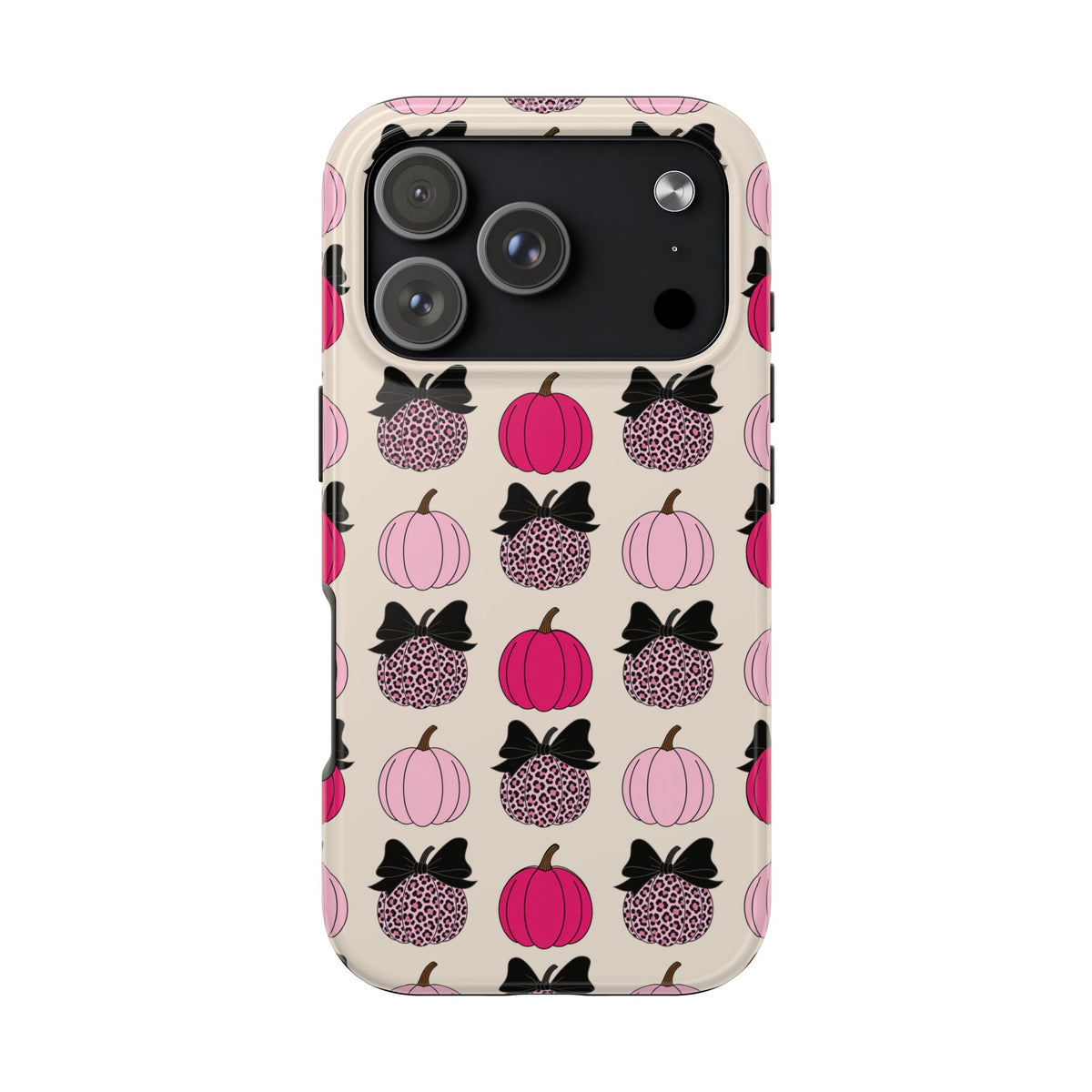 Pink Leopard Pumpkin — Tough Phone Case