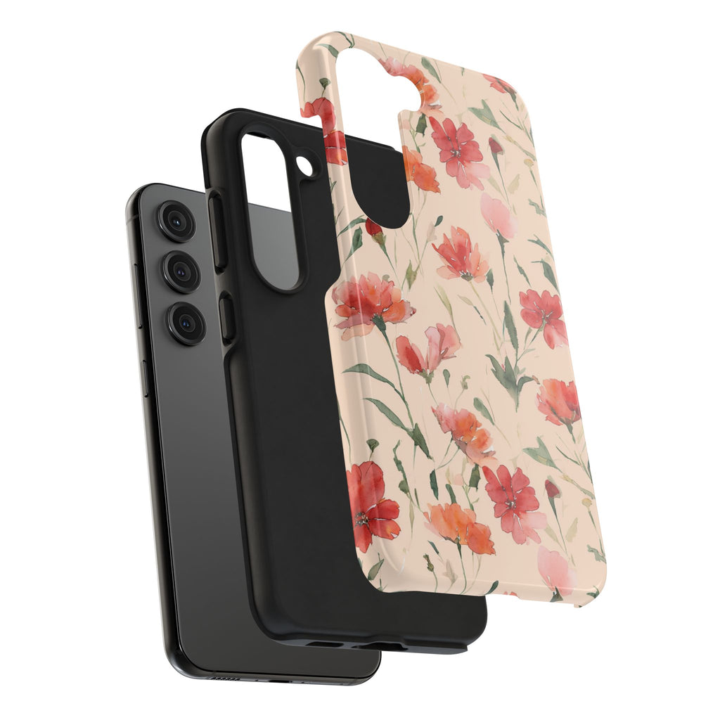 Floral Watercolor — Tough Phone Case