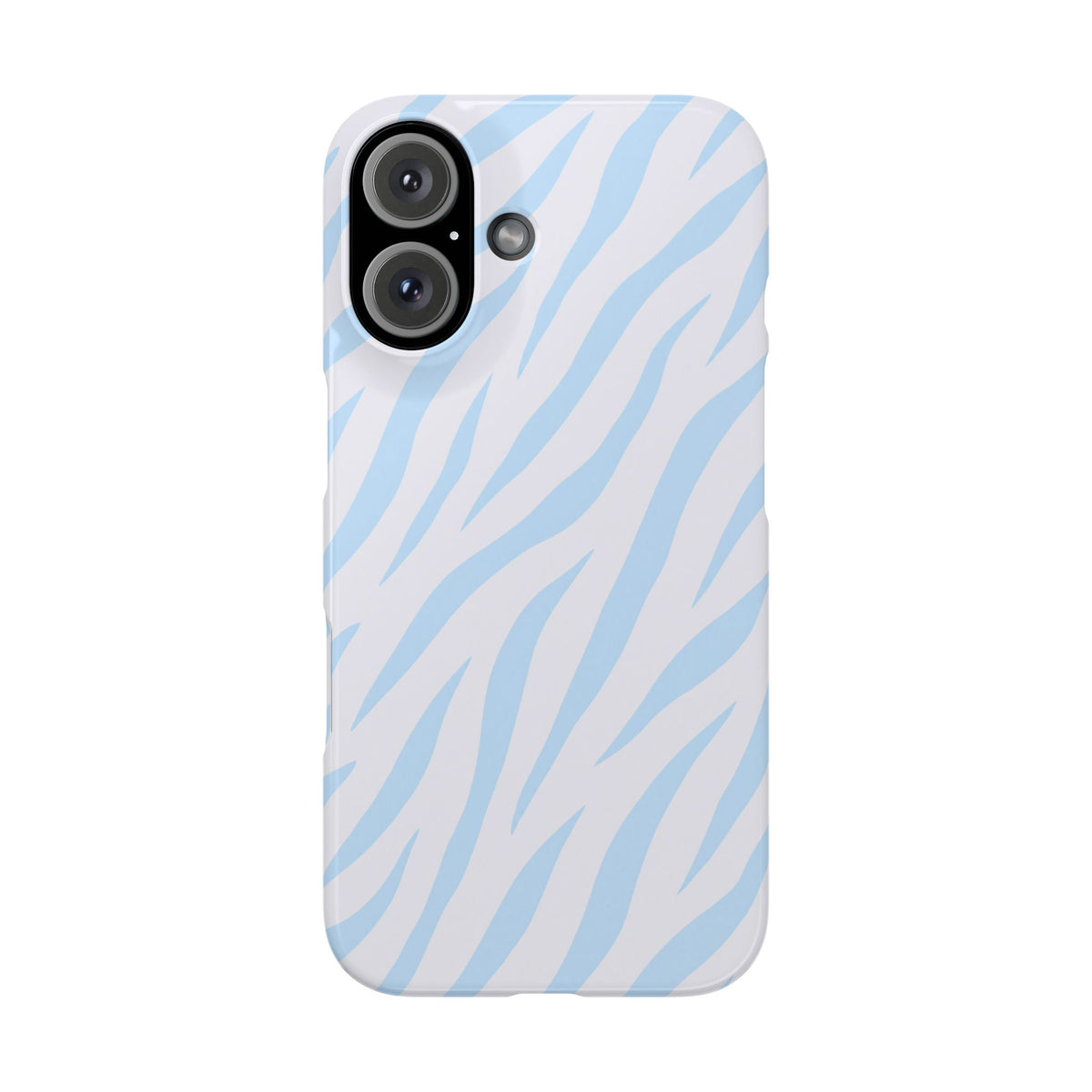 Blue Zebra - Slim iphone Case