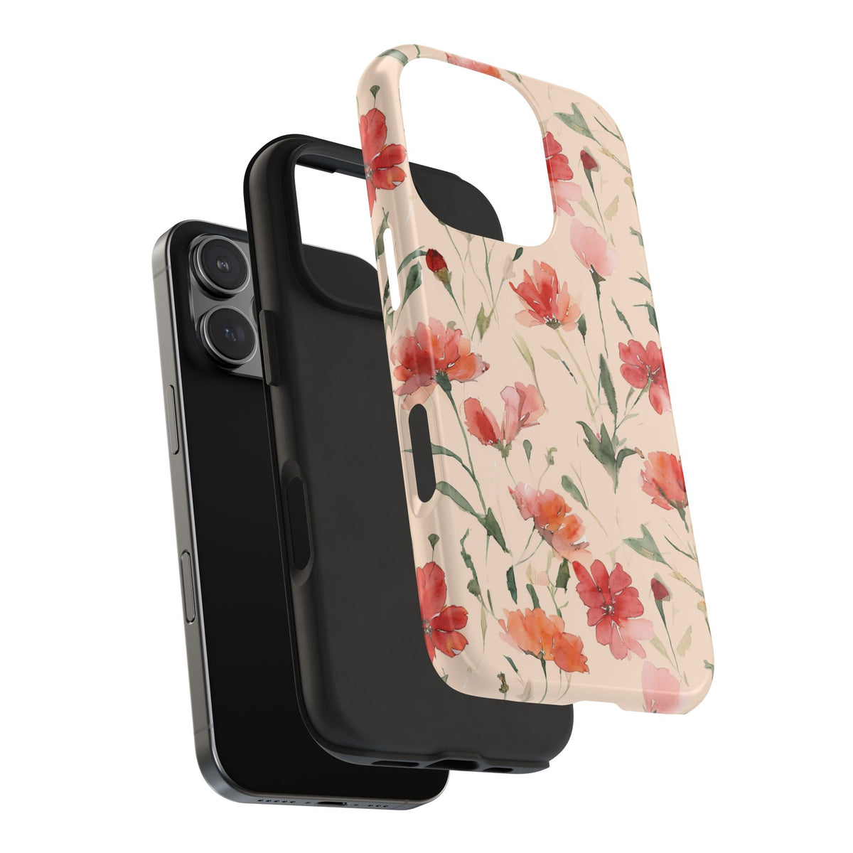 Floral Watercolor — Tough Phone Case