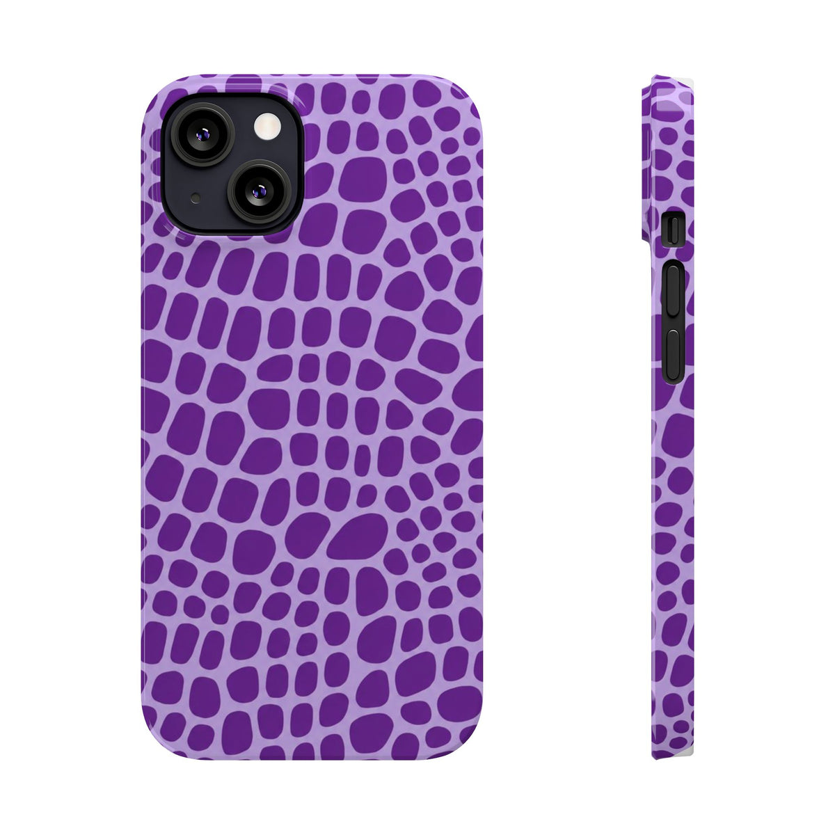 Purple Gator - Slim iphone Case