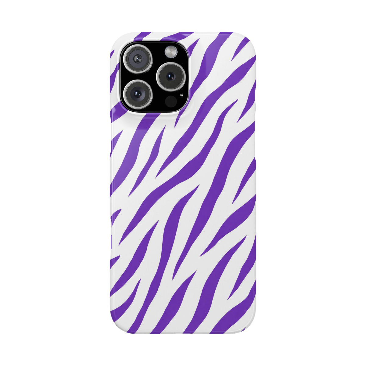 Purple Zebra  — Slim iphone Case