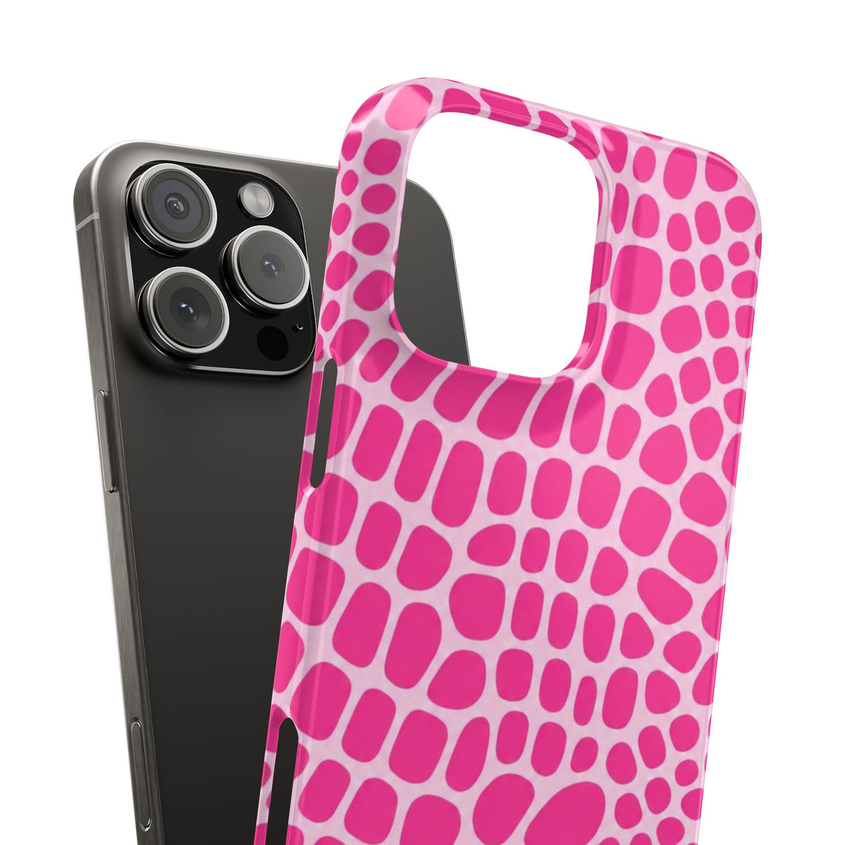 Pink Gator — Slim iphone Case