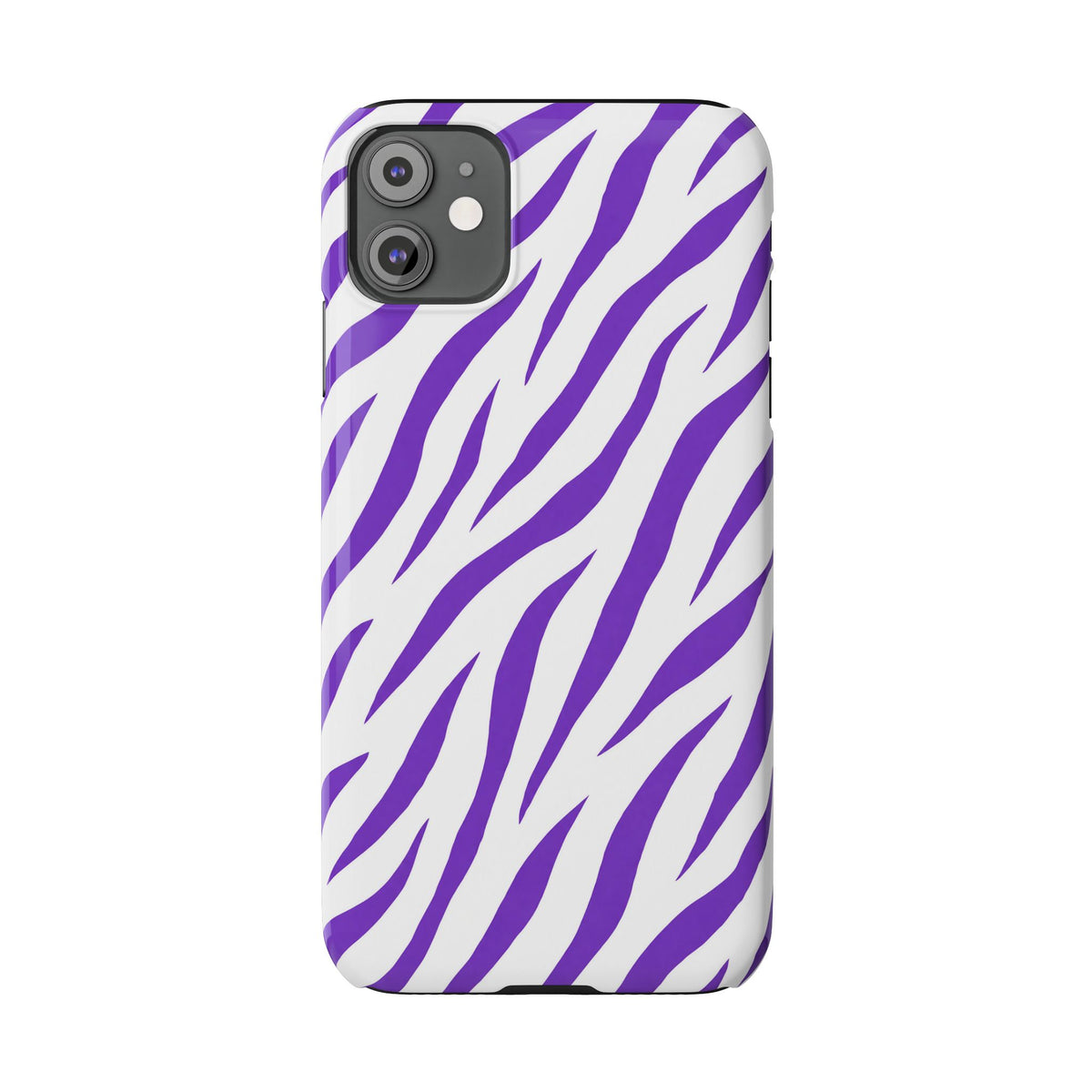 Purple Zebra  — Slim iphone Case
