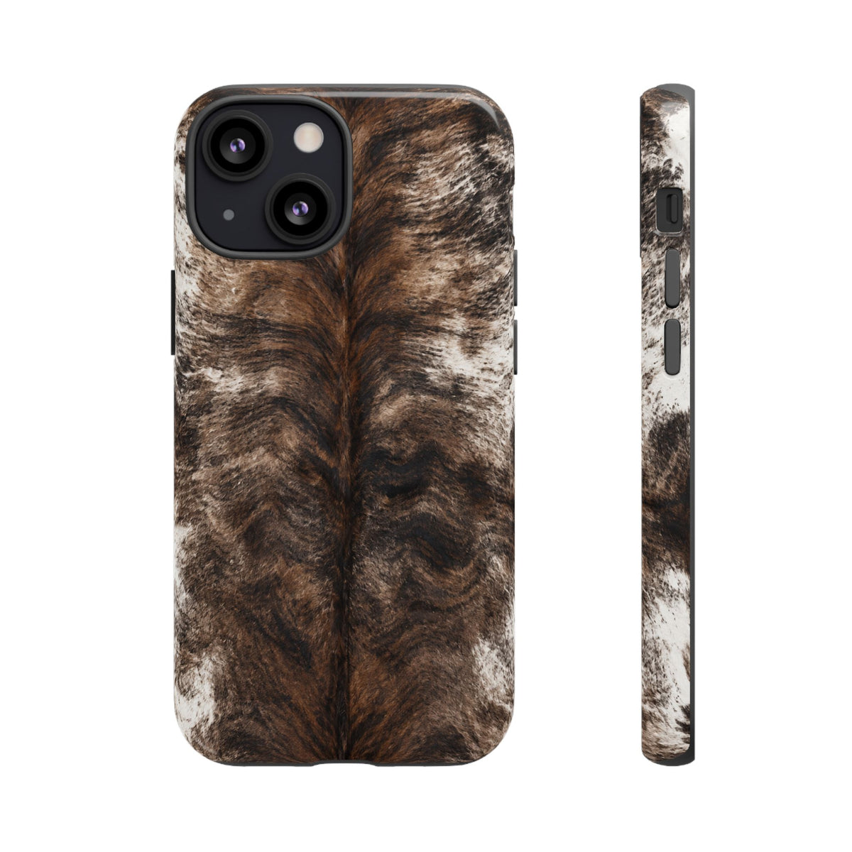 The Brindle Cow  —  Cow Print Tough iphone Case
