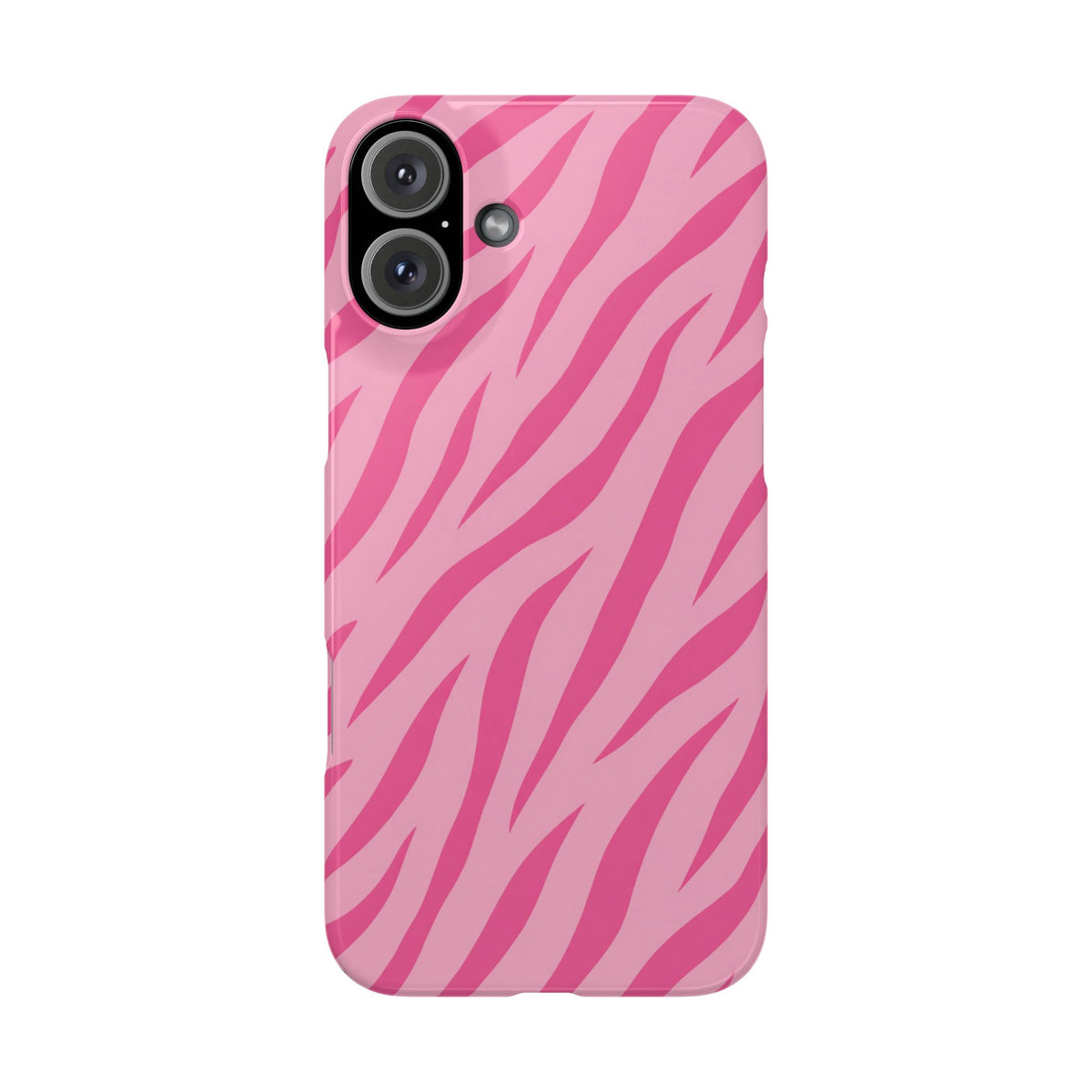 Pink Zebra— Slim iphone Case