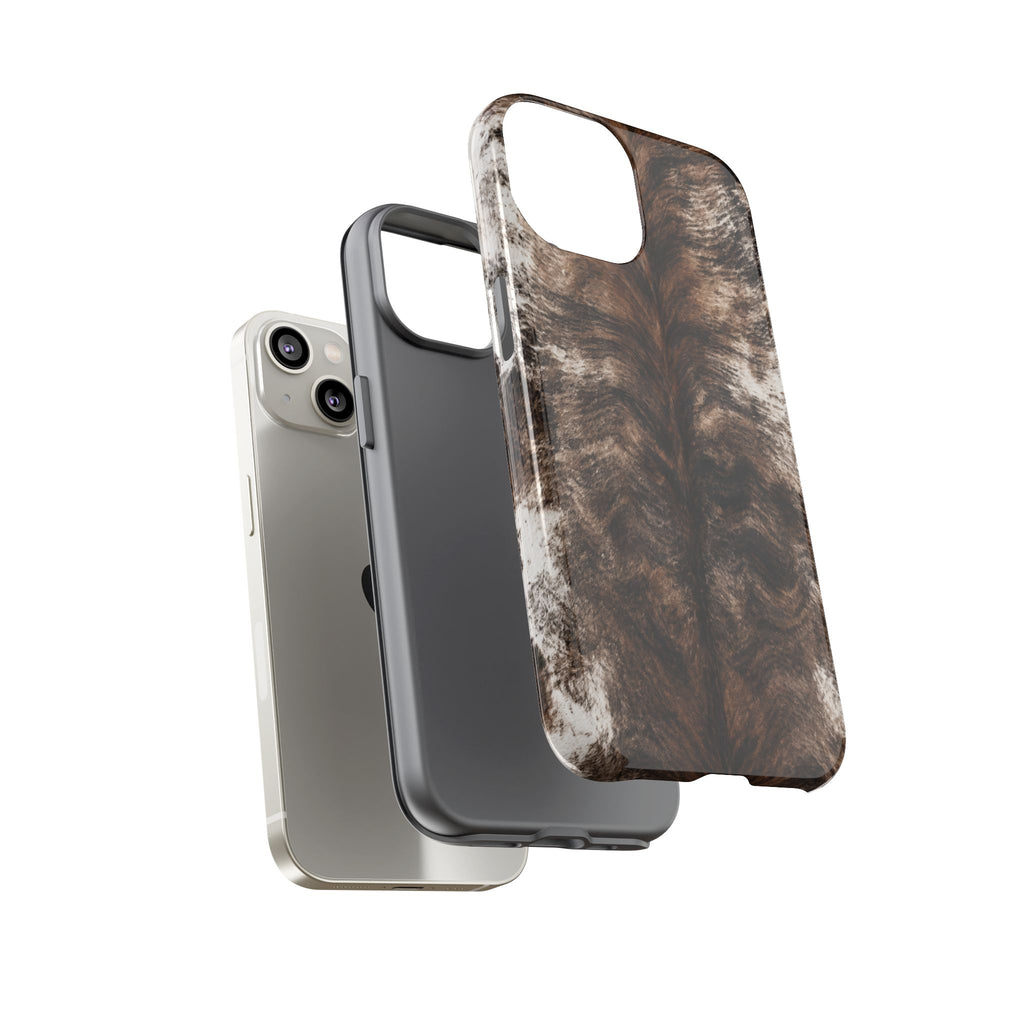 The Brindle Cow  —  Cow Print Tough iphone Case