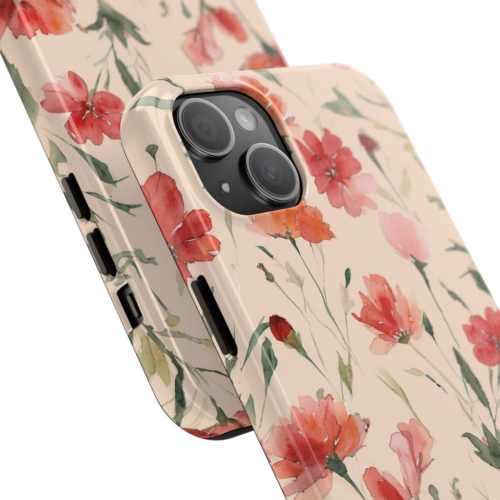 Floral Watercolor — Tough Phone Case