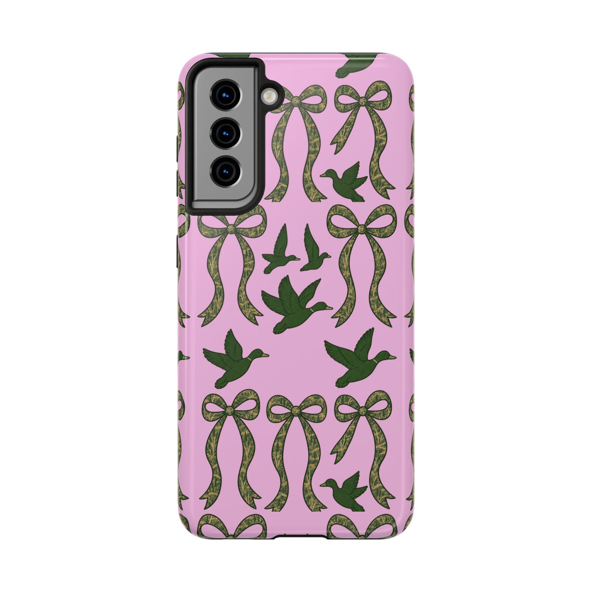 Duck "Cam-bow"— Tough Phone Case (Pink)
